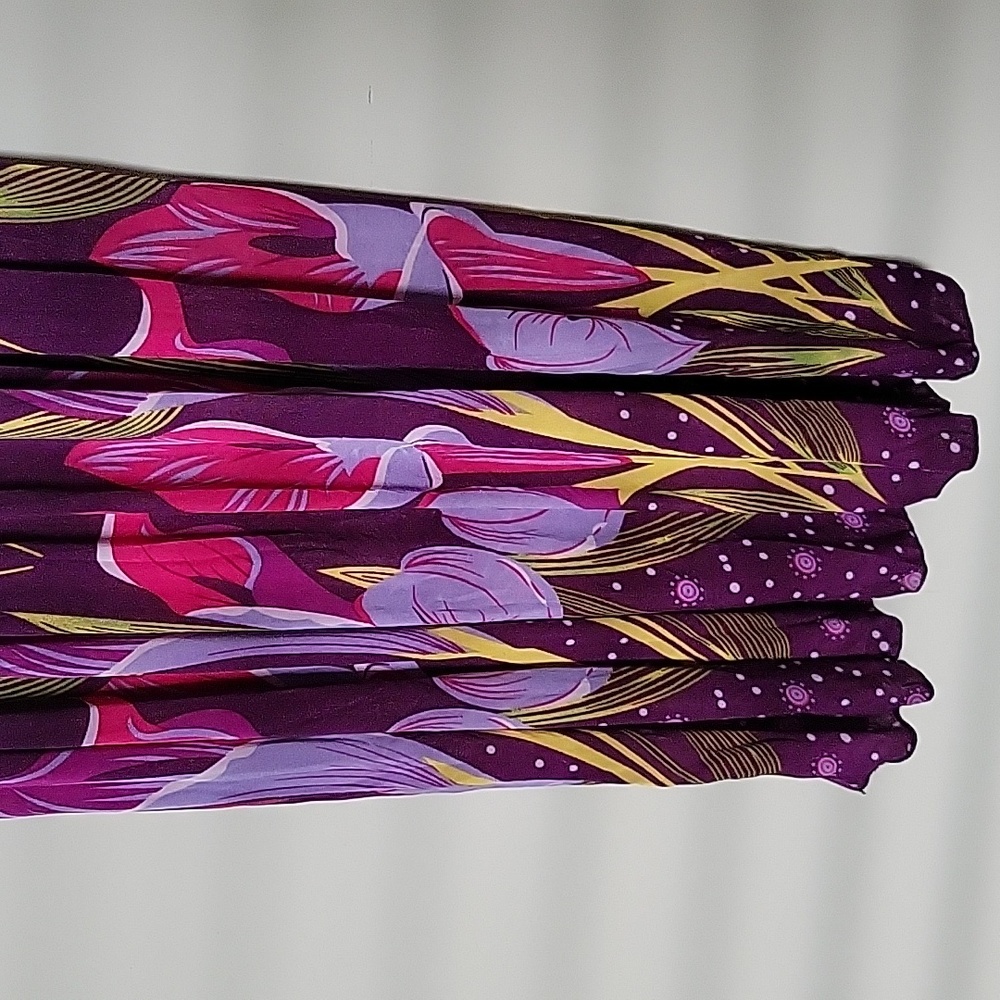 Docele Purple Lillies Sundress - Picture 3 of 4